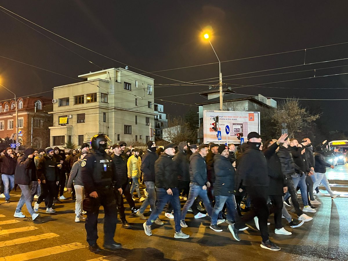 Imagini dinainte de Dinamo - UTA, 8 martie 2024