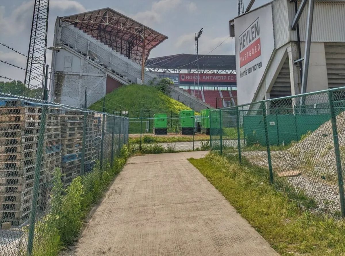 Le Bosuilstadion, stadionul lui Royal Antwerp