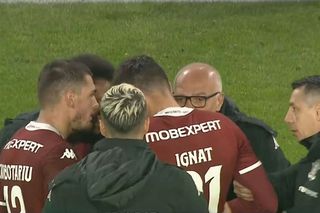 A izbucnit în plâns imediat după Hermannstadt - Rapid! Nimeni n-a reușit să-l consoleze