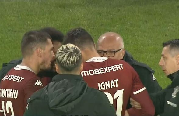 A izbucnit în plâns imediat după Hermannstadt - Rapid! Nimeni n-a reușit să-l consoleze