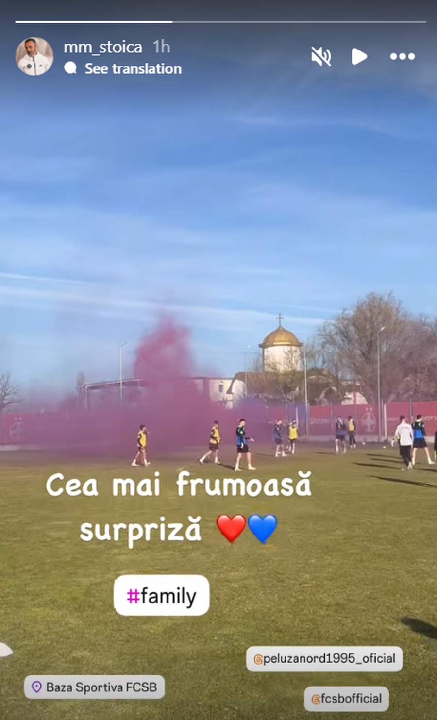 „Așa ne mai antrenăm noi” » Ce s-a întâmplat azi la baza celor de la FCSB! MM Stoica a publicat imaginile