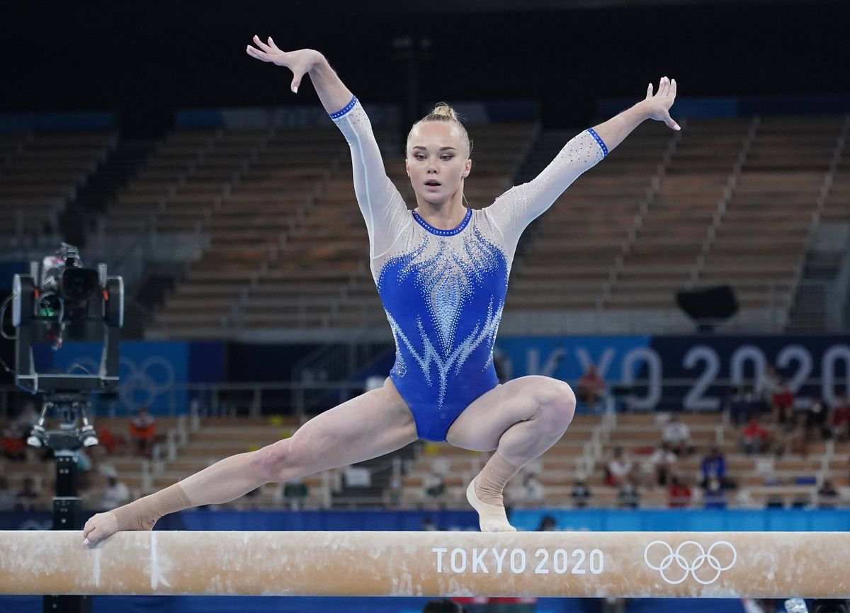 Se întorc gimnastele din Rusia în competiții? » Printre sportivii care au primit de curând statut neutru se află și Angelina Melnikova, campioană olimpică la Tokyo