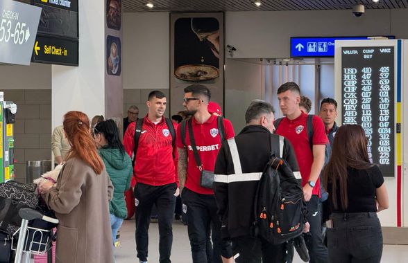 10 cu avionul, restul 8 ore în autocar! » Jucătorii Gloriei au decolat astăzi spre Cluj. Cum au fost surprinși în aeroport