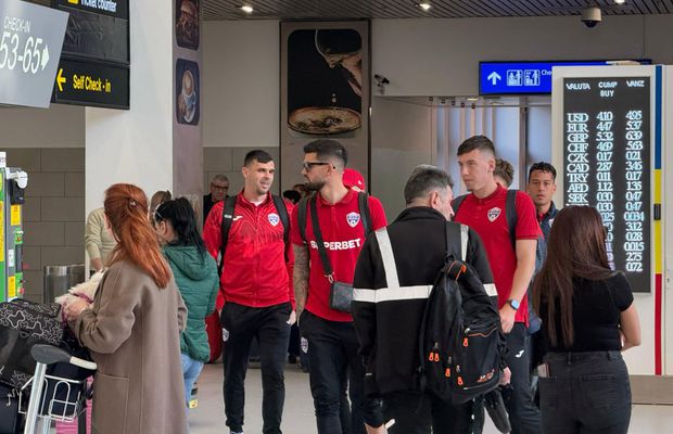 10 cu avionul, restul 8 ore în autocar! » Jucătorii Gloriei au decolat astăzi spre Cluj. Cum au fost surprinși în aeroport
