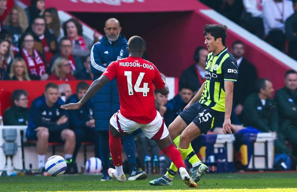 Nottingham Forest, victorie surprinzătoare cu Manchester City » Pep Guardiola, din nou fără soluții