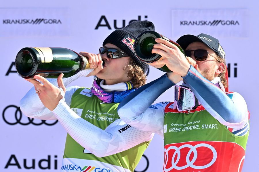 Atle Lie McGrath și Lucas Pinheiro se vor lupta până la final pentru victoria în Cupa Mondială Braathen FOTO IMago Images Atle Lie McGrath a obținut victoria pe care și-o dorea la Jocurile Olimpice pentru a o dedica bunicului piedut