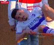 Căpitanul din play-off, scos cu targa de pe teren » Culmea: accidentat și suspendat în aceeași fază