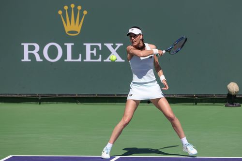 Sorana Cîrstea în acțiune la Indian Wells FOTO Imago Images