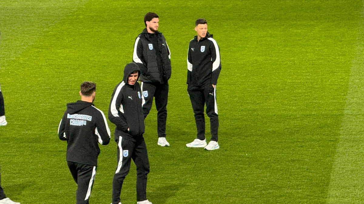 Rapid - Craiova, imagini de la nivelul gazonului, înaintea partidei