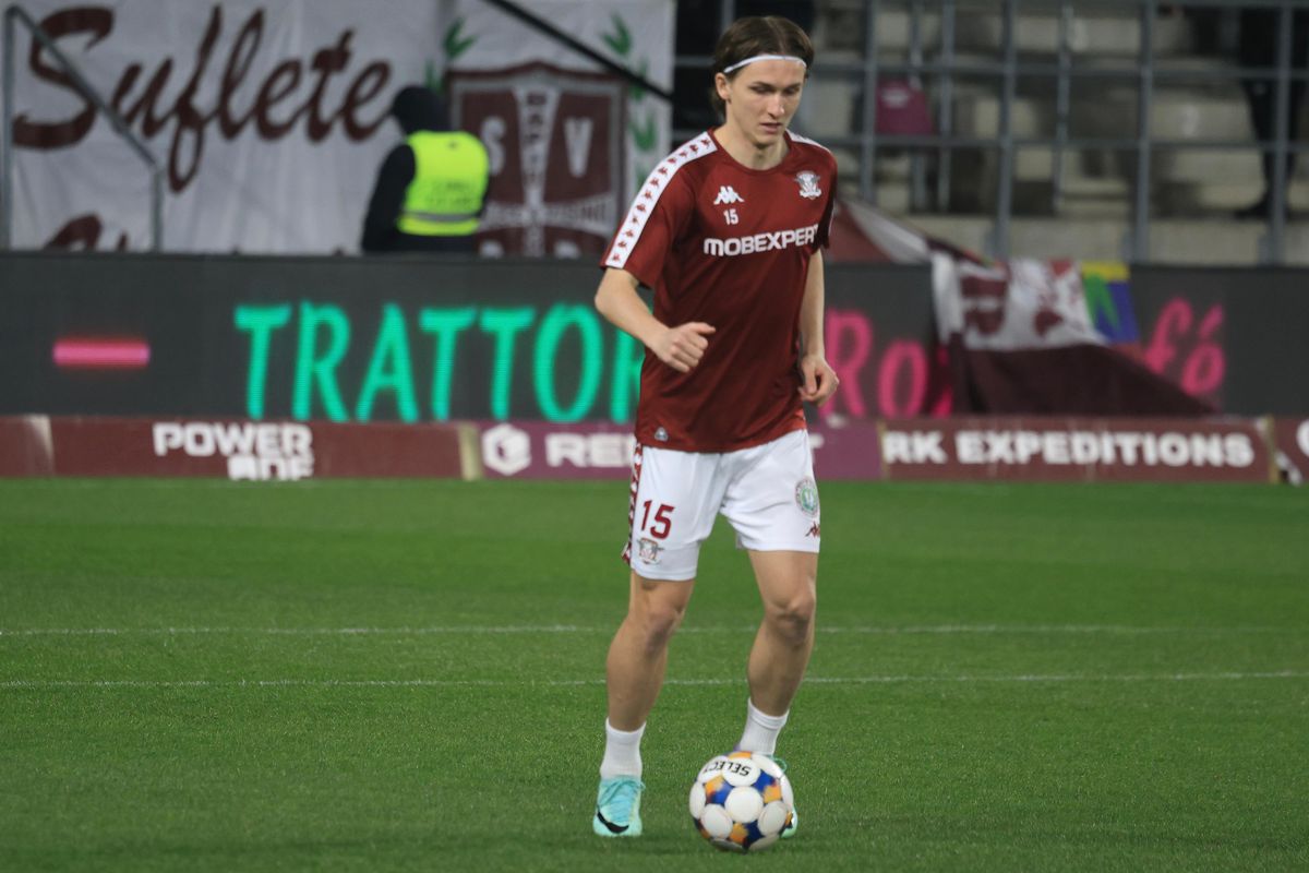 Rapid - Craiova, imagini de la nivelul gazonului, înaintea partidei