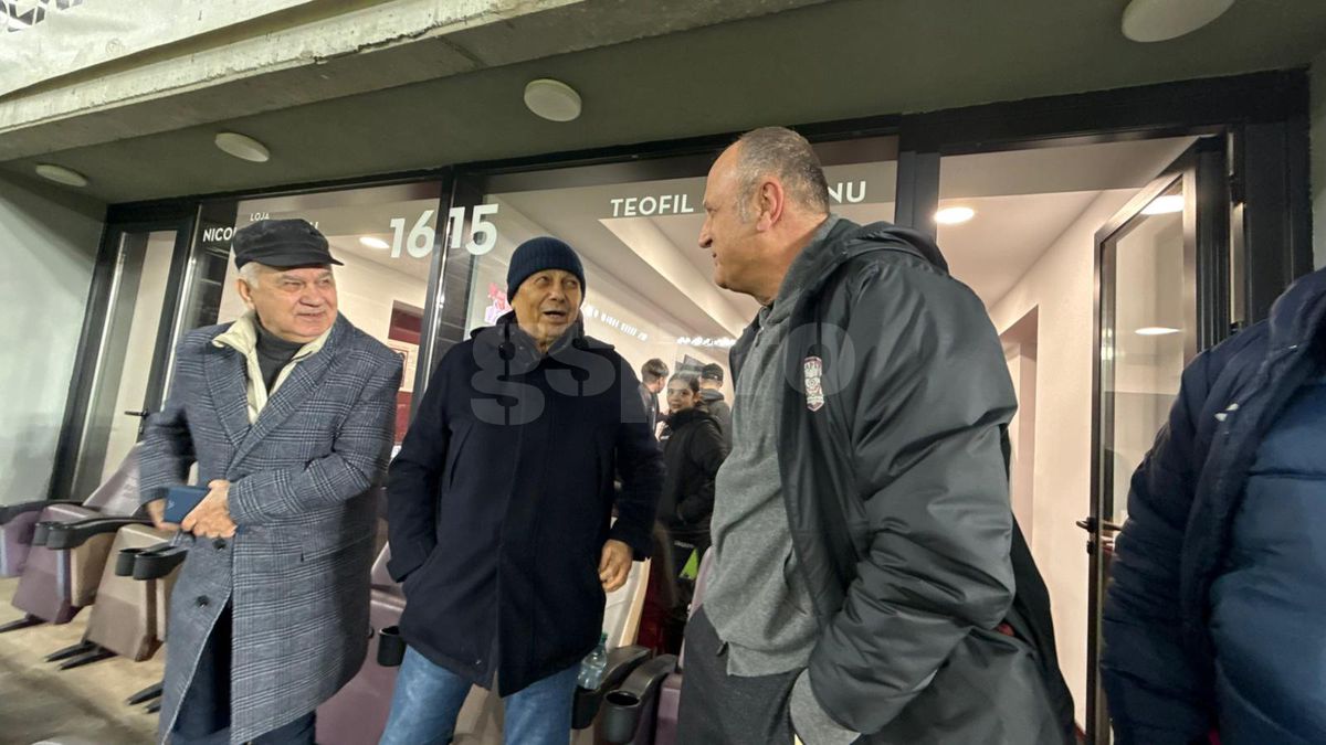 Mircea Lucescu, la prima apariție în public după spitalizare » Singurul om cu care a avut contact