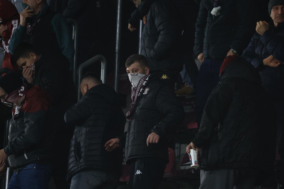 Gafă Jandarmerie la Rapid - Universitatea Craiova / Foto: Ionuț Iordache (GSP)