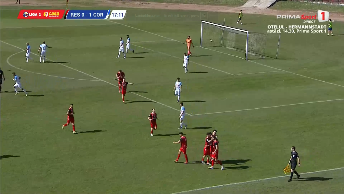 Gol de senzație în Liga 2 reușit de dublul campion al României cu FCSB