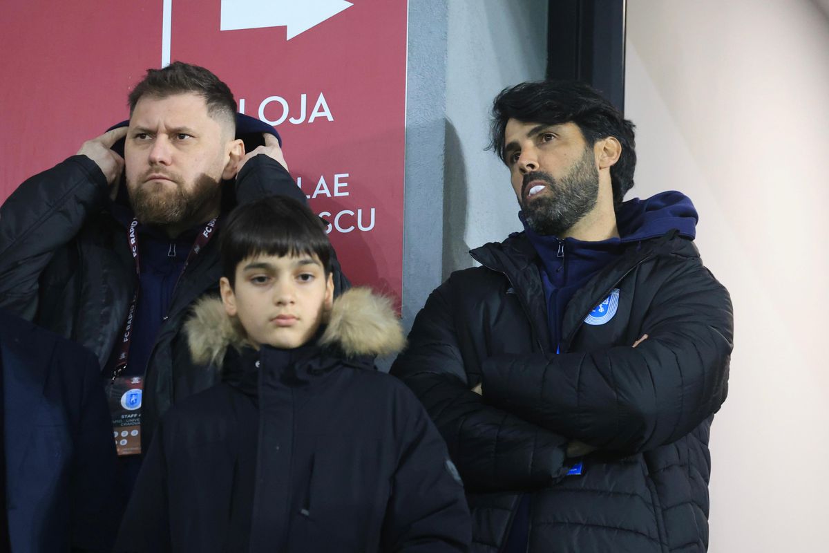 Rapid - Craiova, imagini de la nivelul gazonului, înaintea partidei