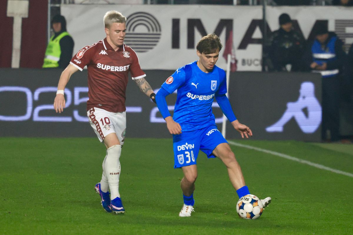 Rapid - Universitatea Craiova, derby în etapa 30 din Superligă