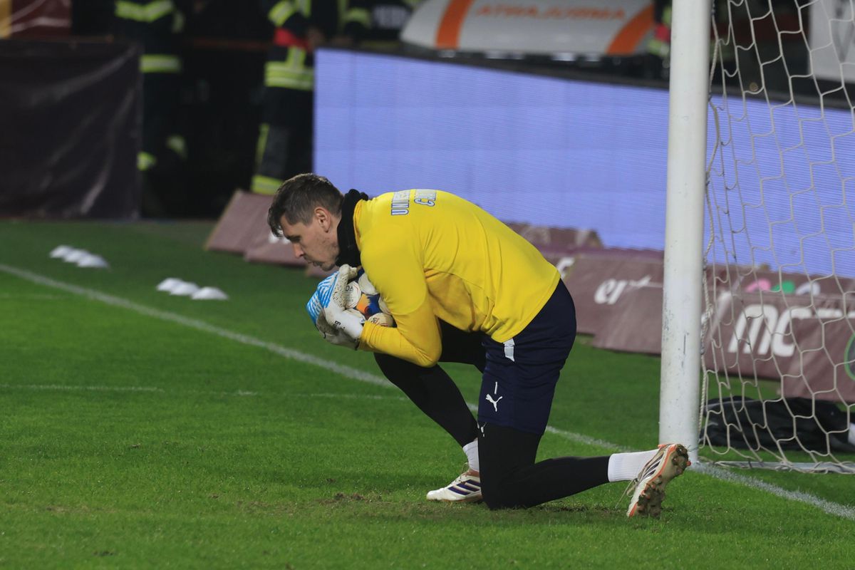 Rapid - Craiova, imagini de la nivelul gazonului, înaintea partidei