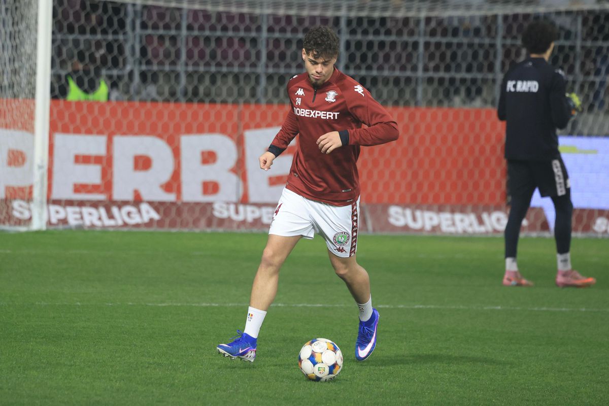 Rapid - Craiova, imagini de la nivelul gazonului, înaintea partidei