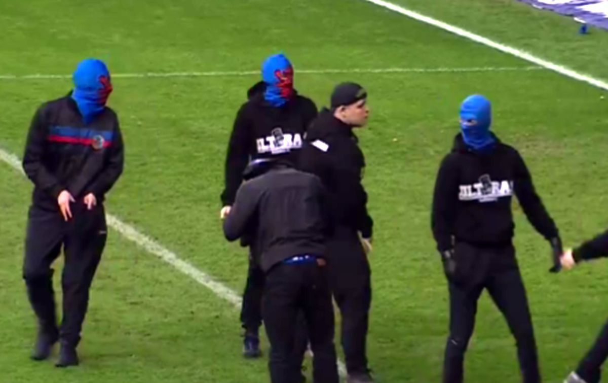 Arestări, polițiști și suporteri răniți! » Haos la Rangers - Celtic