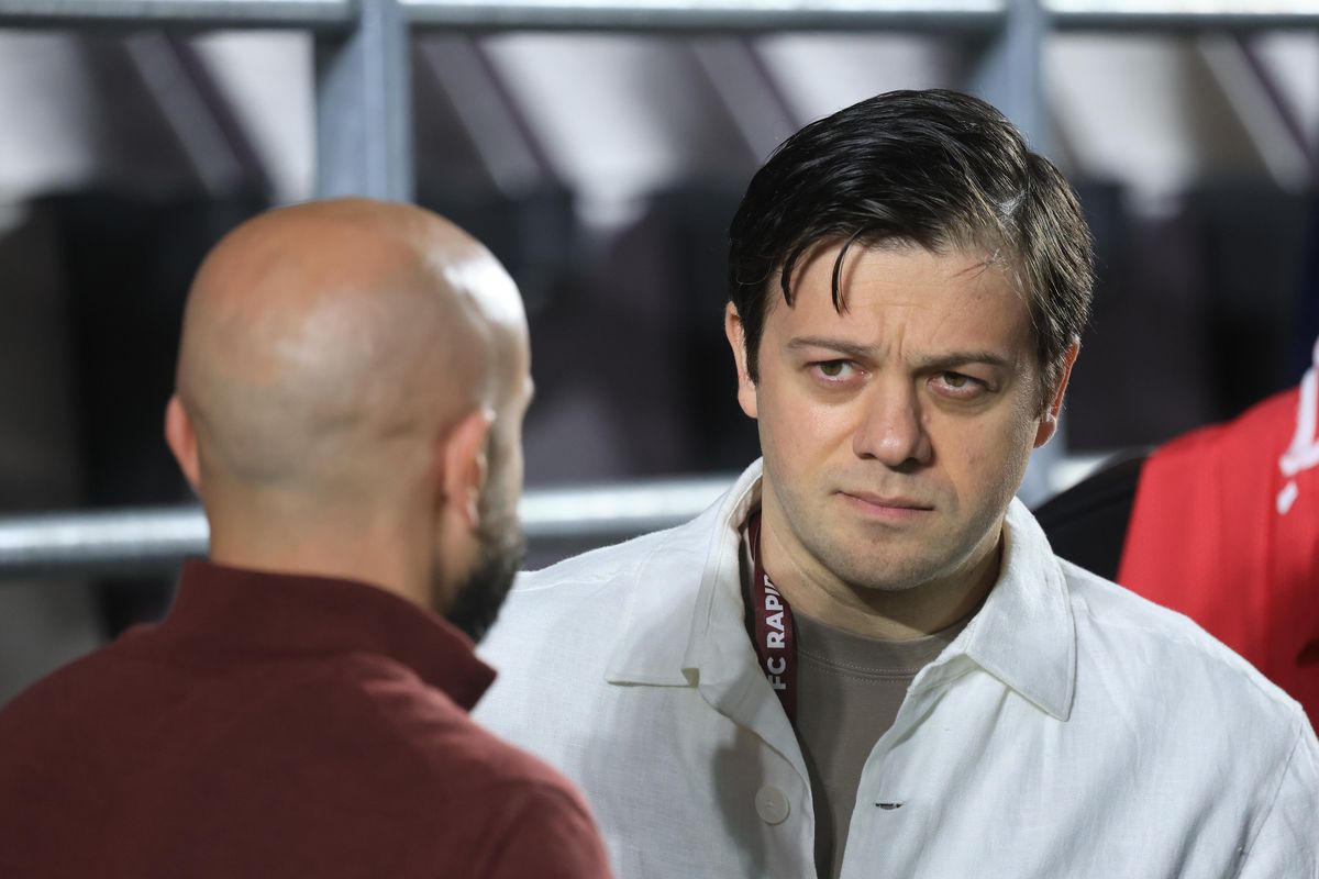 Rapid - Craiova, imagini de la nivelul gazonului, înaintea partidei