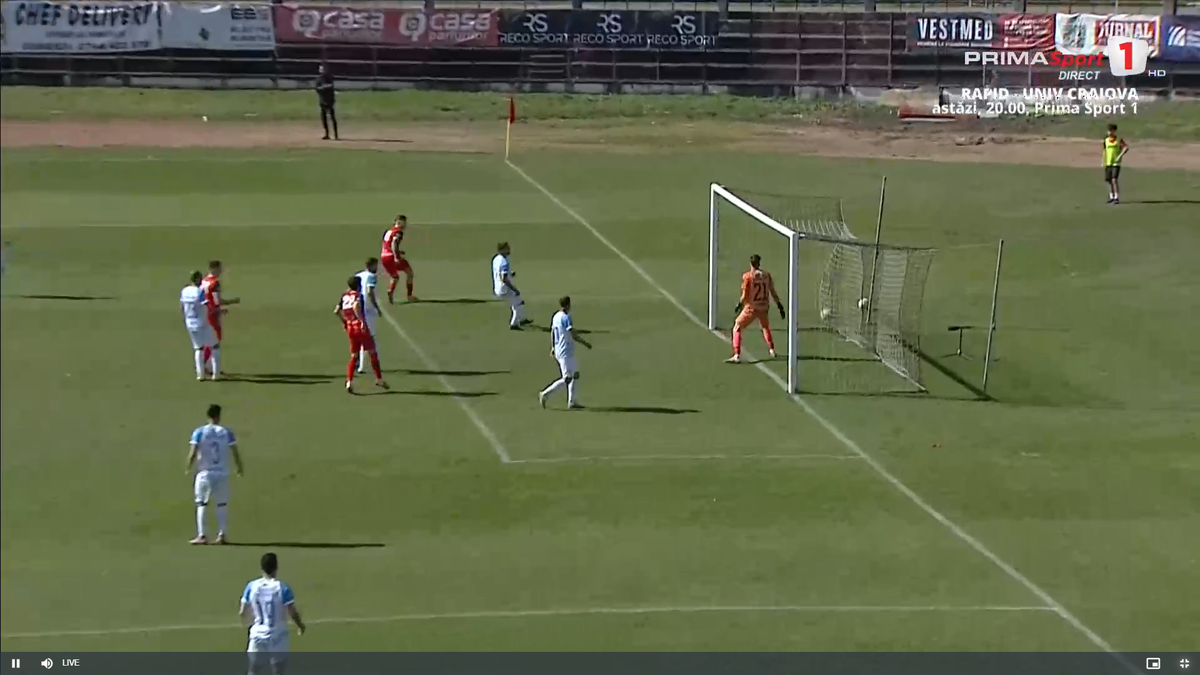 Gol de senzație în Liga 2 reușit de dublul campion al României cu FCSB