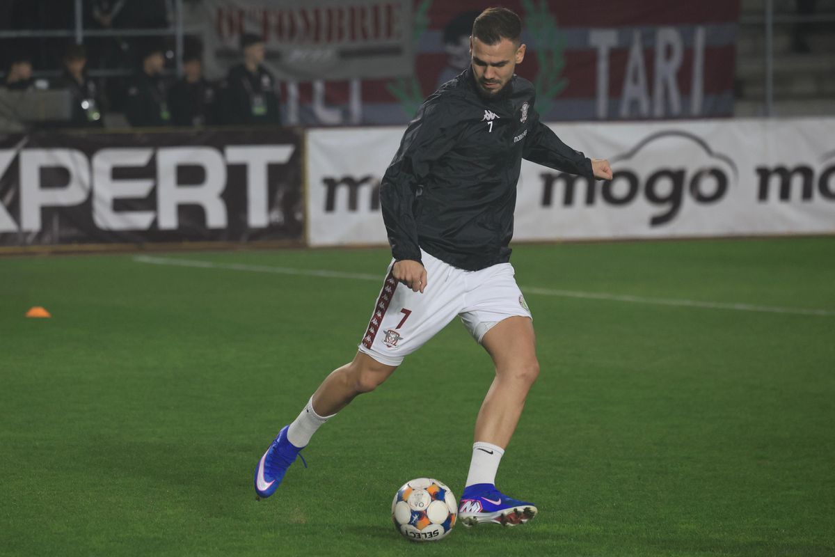 Rapid - Craiova, imagini de la nivelul gazonului, înaintea partidei