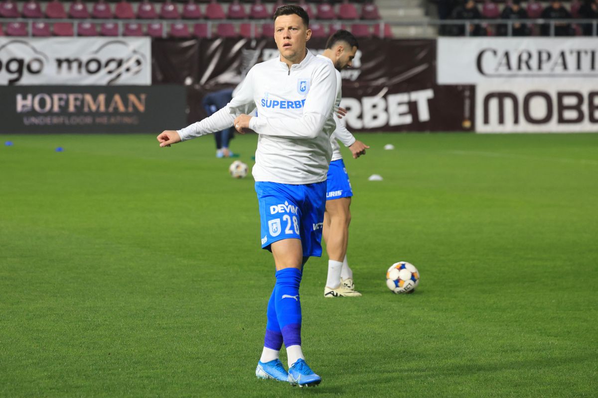 Rapid - Craiova, imagini de la nivelul gazonului, înaintea partidei