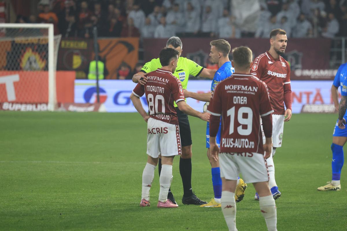 Rapid - Universitatea Craiova, derby în etapa 30 din Superligă
