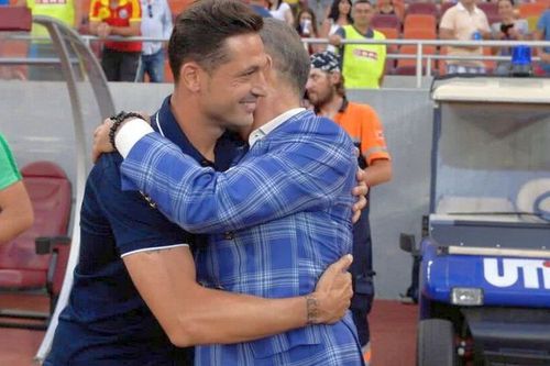 Mirel Rădoi și Gigi Becali