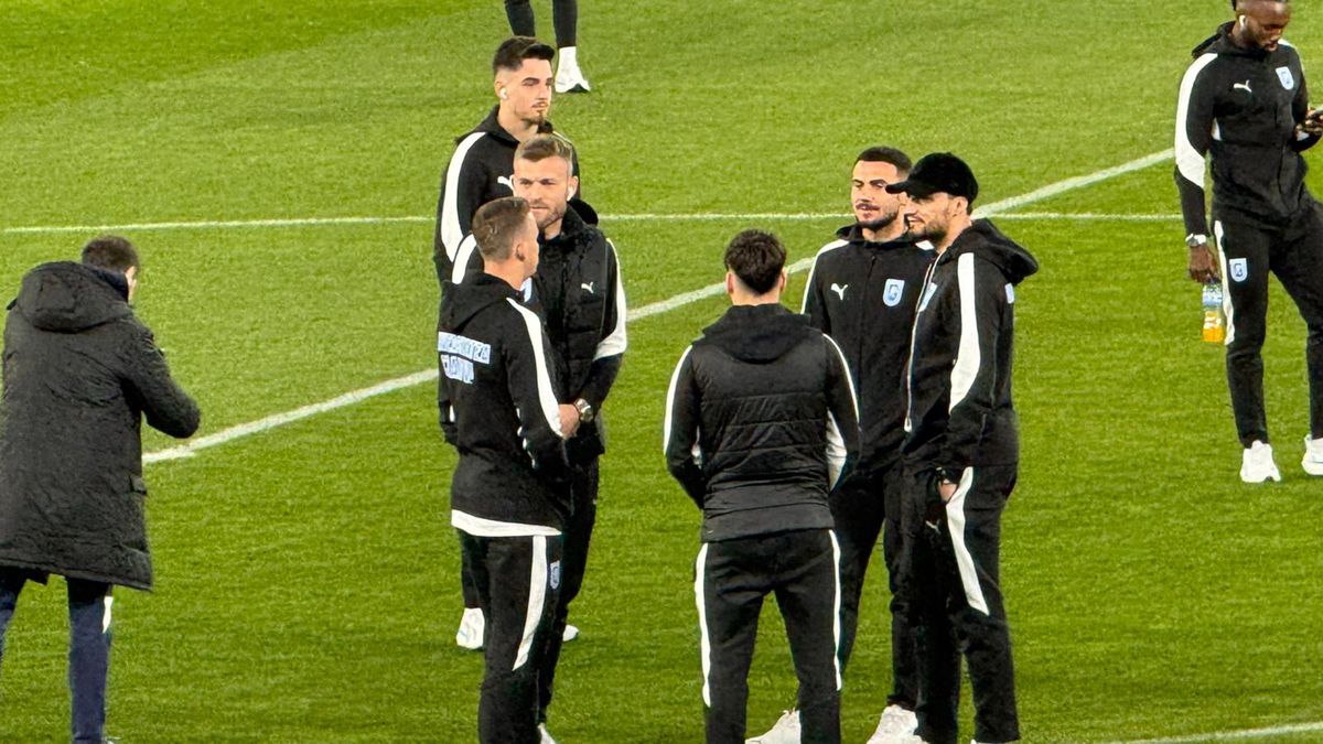 Rapid - Craiova, imagini de la nivelul gazonului, înaintea partidei