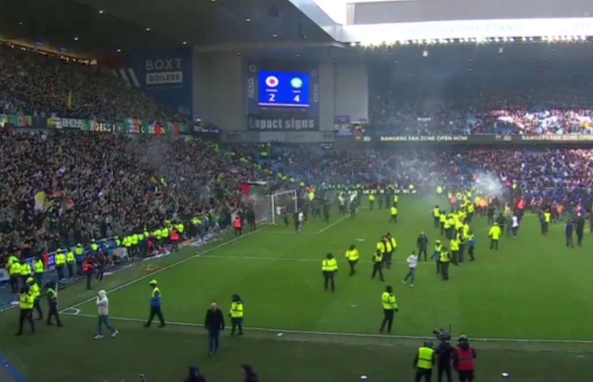 Arestări, polițiști și suporteri răniți! » Haos la Rangers - Celtic