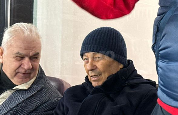 Mircea Lucescu, la prima apariție în public după spitalizare » Singurul om cu care a avut contact
