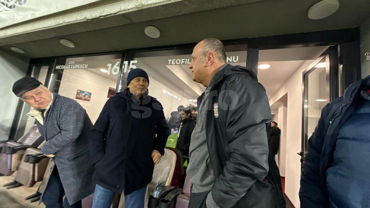 Mircea Lucescu, prima apariție în public după spitalizare // FOTO: Andrei Crăițoiu (GSP.ro)