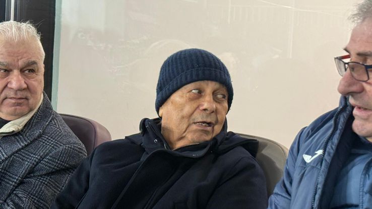 Mircea Lucescu, prima apariție în public după spitalizare // FOTO: Andrei Crăițoiu (GSP.ro)