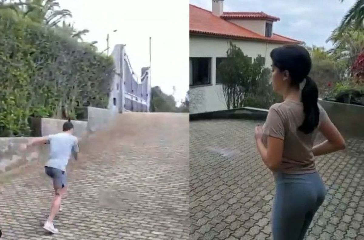 Cristiano Ronaldo se menține în formă alături de superba lui iubită: „Rățușca și gazela”