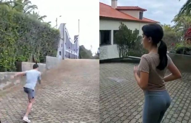 Cristiano Ronaldo se menține în formă alături de superba lui iubită: „Rățușca și gazela”