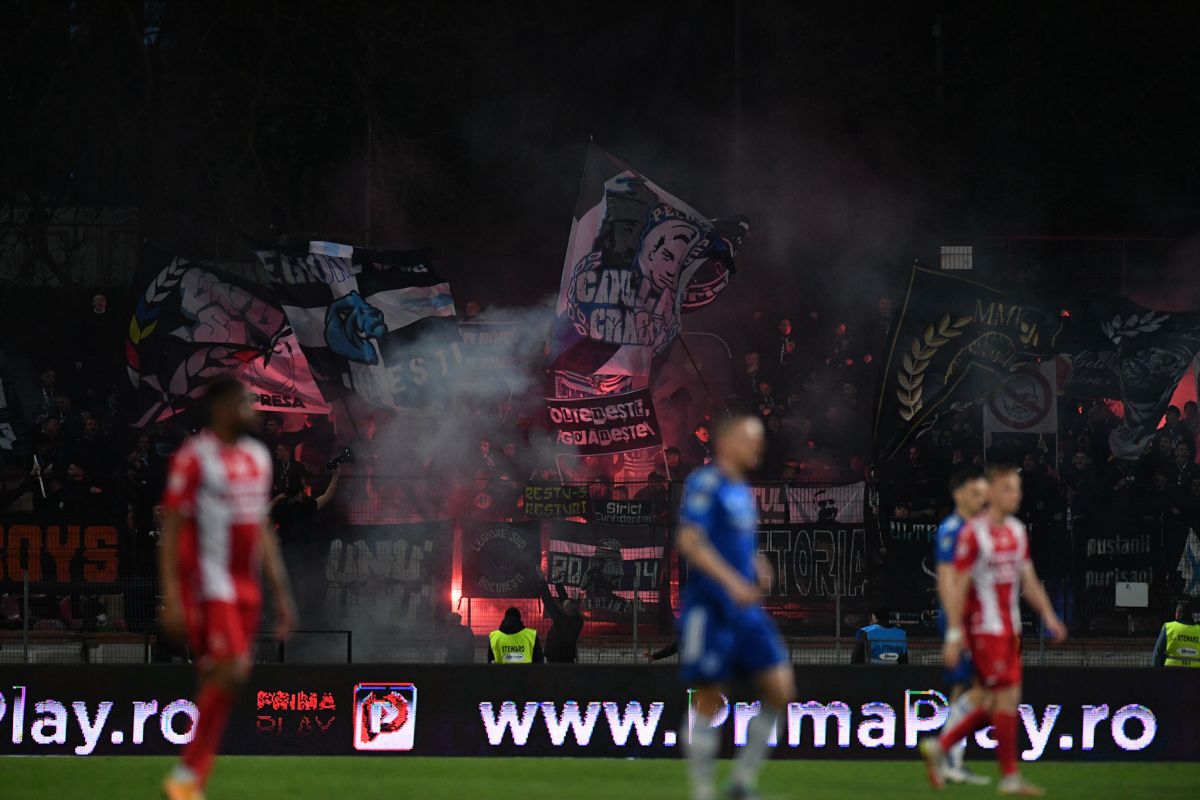 Dinamo - FCU Craiova 1-2 » „Câinii roșii”, răpuși de Compagno în prelungiri