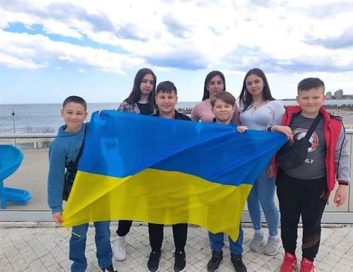Micii judoka ucraineni pe malul Mării Negre la Venus