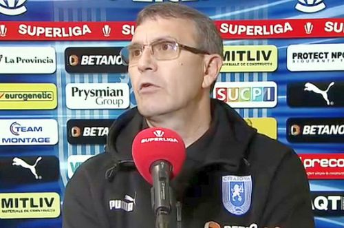 Eugen Neagoe (55 de ani), antrenorul celor de la CS Universitatea Craiova, a vorbit despre înfrângerea suferită de olteni în fața Farului, scor 2-3, în runda a treia din play-off-ul Superligii.