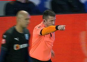 Verdictul specialistului la faza penalty-ului contestat din Farul - CS Universitatea Craiova