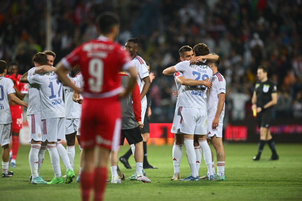 Oțelul - Dinamo 1-0 » „Câinii”, răpuși în ultimul minut după o prestație jalnică! Clasamentul actualizat în play-out