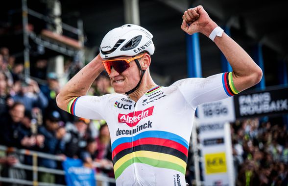 Mathieu van der Poel, „mașinăria” care sufocă clasicele: a câștigat Turul Flandrei și Paris-Roubaix, în tricoul de campion mondial