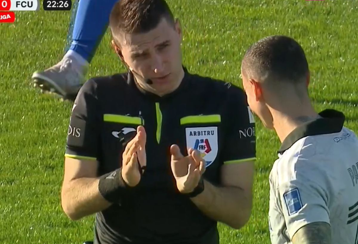 Mititelu a răbufnit la „oficială” după două decizii care au blocat VAR-ul peste 10 minute la Poli Iași - FCU Craiova: „Nu se poate așa ceva!”