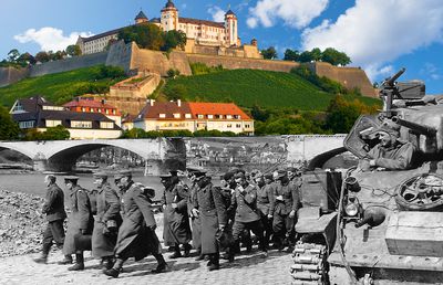 GSP a vizitat centrul de comandă al naționalei României la Euro » Orășelul cu 10 universități, 1.500 de români, pârjolit de Aliați în al Doilea Război Mondial