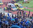Scene barbare la derby-ul Sofiei, Levski - CSKA » Au fost bătuți cu curelele și loviți cu pumnii de forțele de ordine