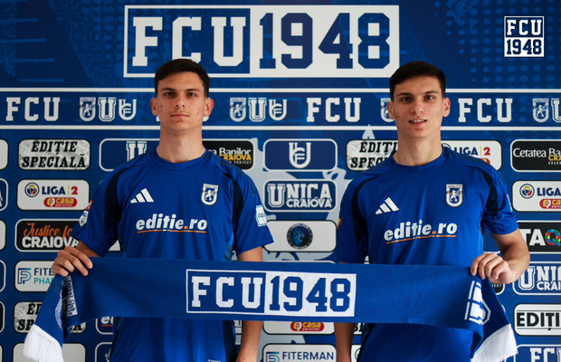 Mititelu transferă de la Rotaru » Doi jucători formați de Universitatea Craiova au semnat cu FCU Craiova