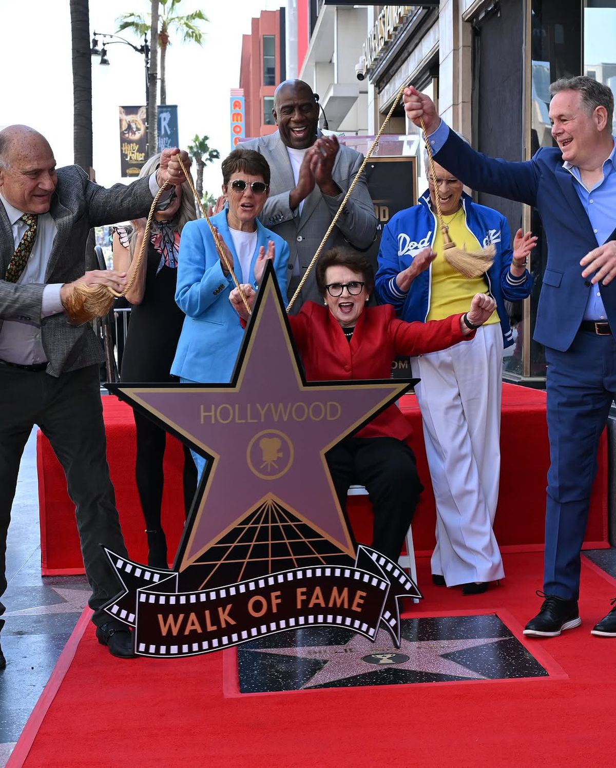 Billie Jean King a primit o stea pe Hollywood Walk of Fame: „Știu că sunt prima femeie, dar sper să nu fiu ultima”