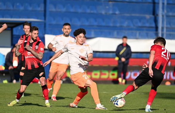 Metaloglobus - Csikszereda 0-1 » Ciucanii smulg o victorie pe final la Clinceni