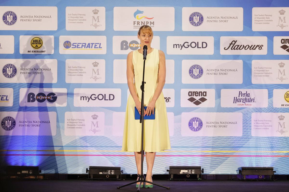 Camelia Potec a explicat de ce gala destinată performanțelor natației din 2024 a avut loc abia în aprilie 2025: „Ne-am gândit la sportivi”