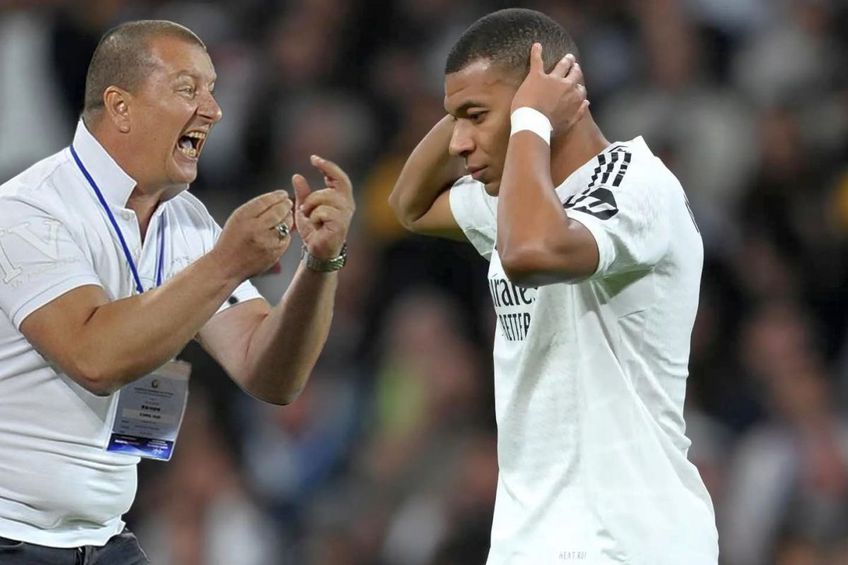 Cele mai tari meme-uri, după Arsenal - Real Madrid 3-0 » Kylian Mbappe primește sfaturi de la Ionuț Chirilă / foto: Facebook Profesorul Ionuț Chirilă
