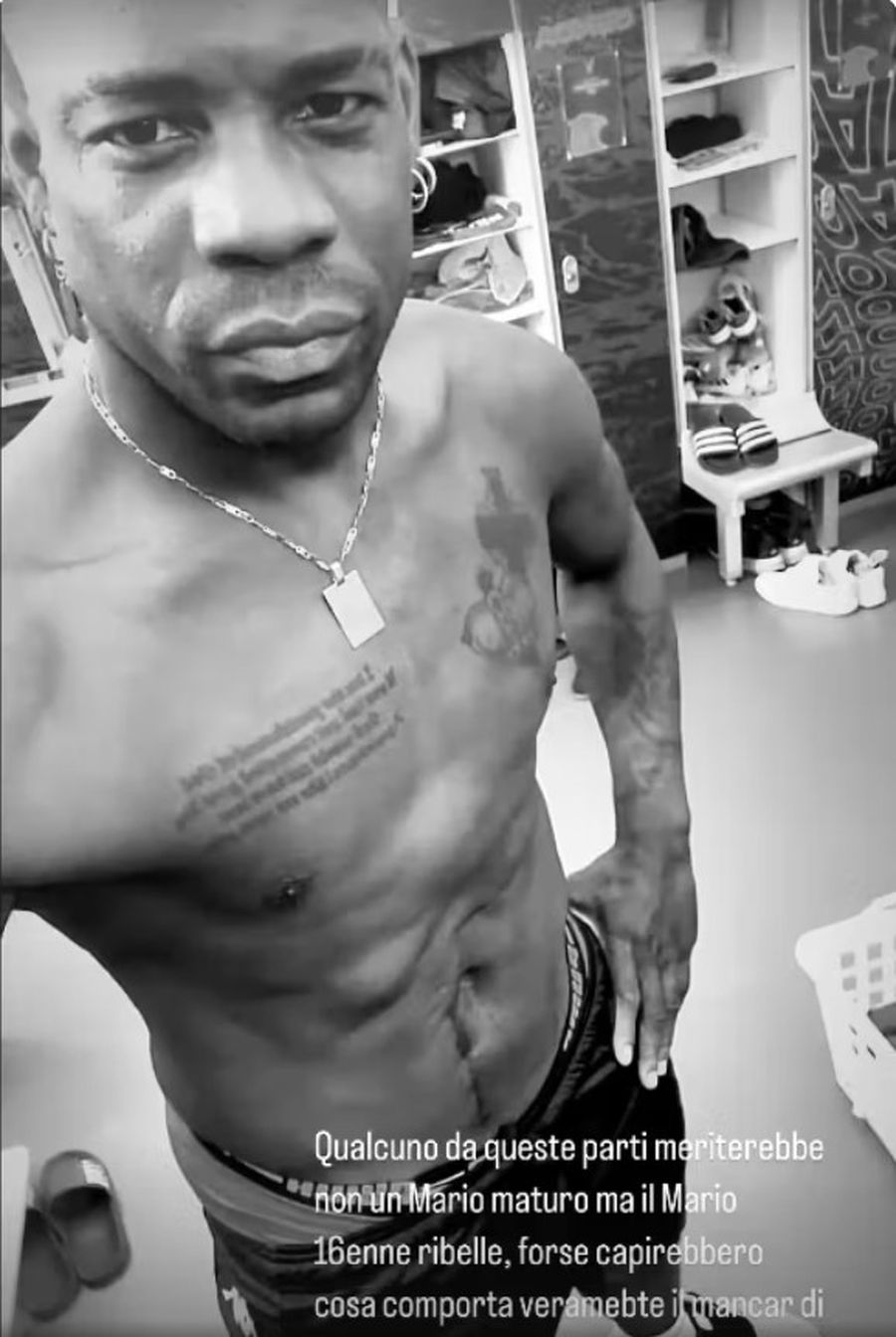 Povestea publicată pe Instagram de Mario Balotelli Amenințare la clubul lui Șucu! » „Cineva ar merita să mă port ca la 16 ani. Să vadă ce înseamnă lipsa de respect!”